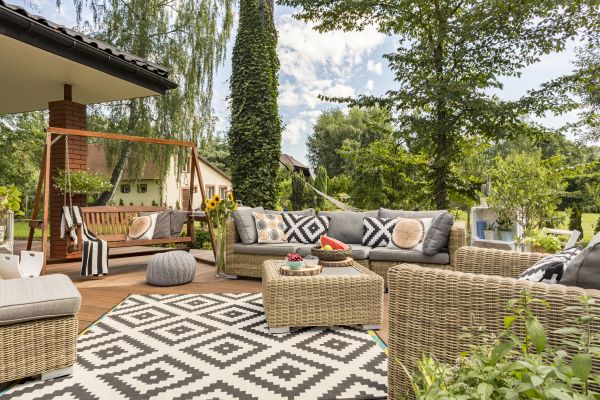 Outdoor Rug Installation